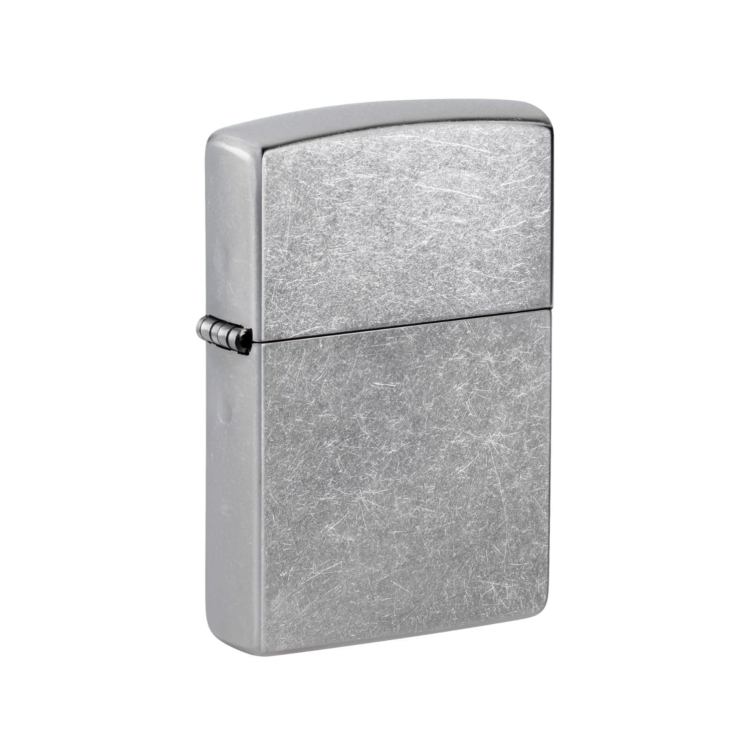 Zippo Antique Silver Plate Pocket Lighter - Windproof & Refillable Flip-Top Metal Lighter - Everyday Use Pocket Lighters - Luxury Lighters Made in USA